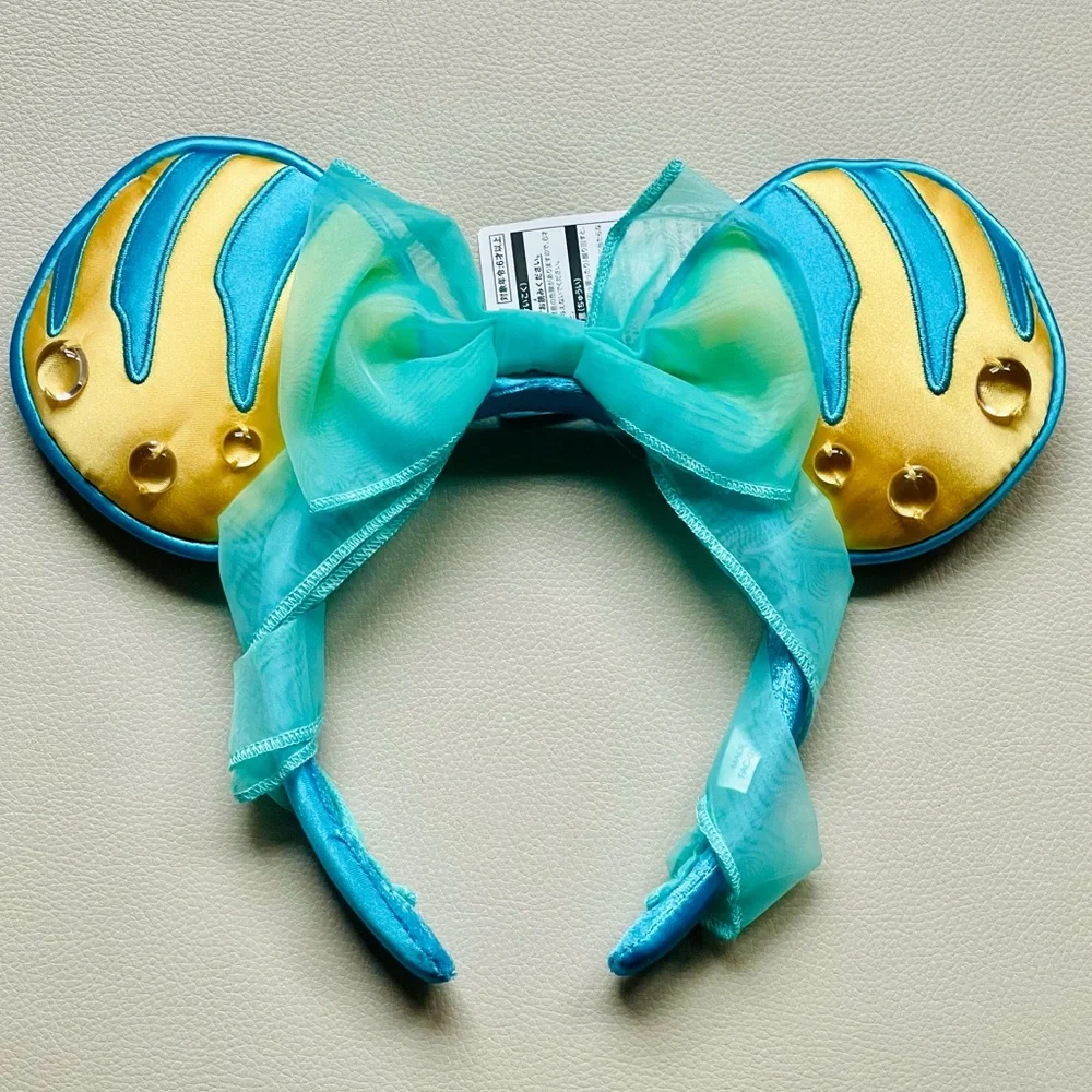 Tokyo Disney 💫 Resort Ears, Themed for Flounder- Adorable Disney Mouse Headband